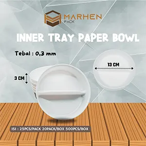 Inner Tray Paper Bowl