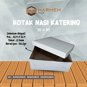 Kotak Nasi 18cm