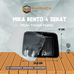 Mika Bento 4 Sekat