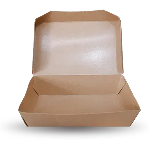 Rice bowl kertas Coklat - marhen