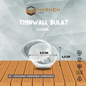 Thinwall Bulat 200ML