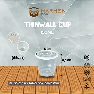 Thinwall Cup 150ML