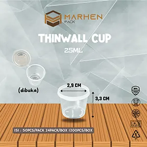 Thinwall Cup 25ML