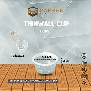 Thinwall Cup 60ML