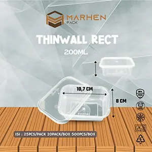 Thinwall Rect 200ML