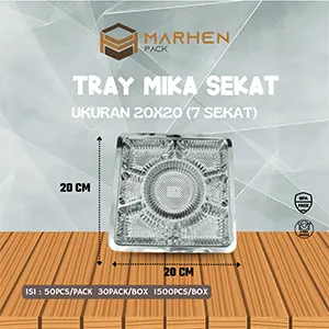 Tray Mika Sekat 7 Sekat