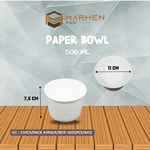 Tutup Paper Bowl 500